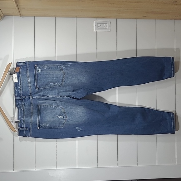 NWT Judy Blue Jeans Women's sz 24 Skinny Fit Distressed Animal Print Denim Jean - Picture 5 of 12